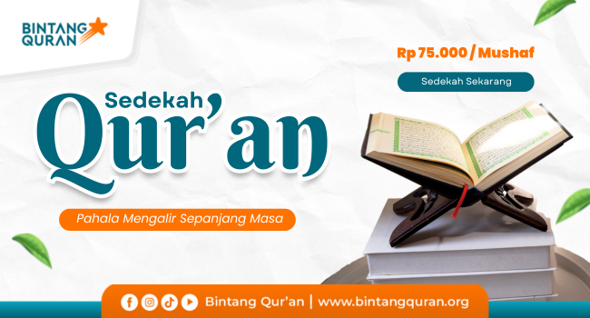 Sedekah Qur'an : Pahala Mengalir Sepanjang Masa