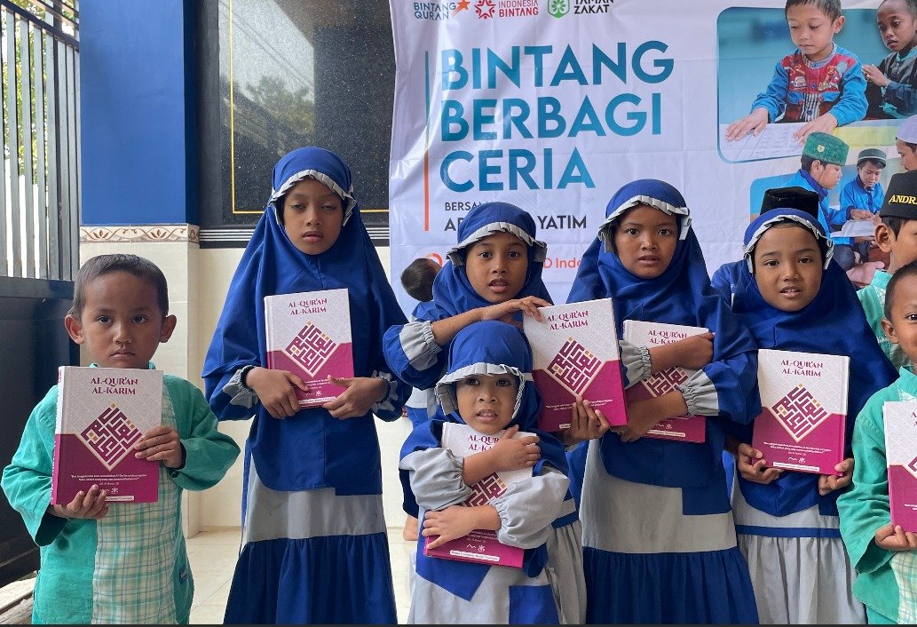 Program Bintang Berbagi Ceria bersama Anak Yatim di Griya SYD Ganting, Gedangan, Sidoarjo.